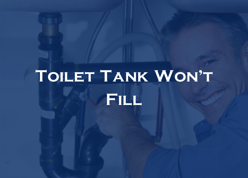 My Toilet Won't Refill at William Johnston blog